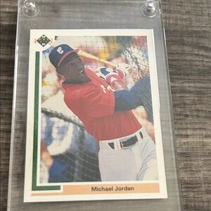 Michael Jordan Baseball Trading Card